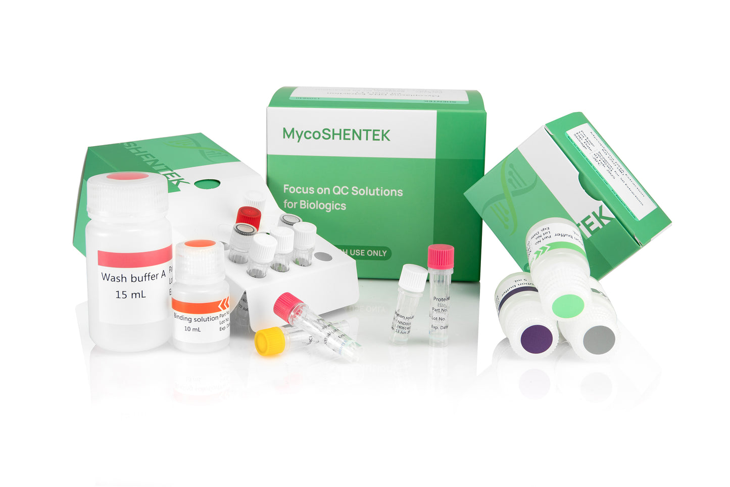 1509840: MycoSHENTEK® Mycoplasma DNA Extraction Kit (2G)