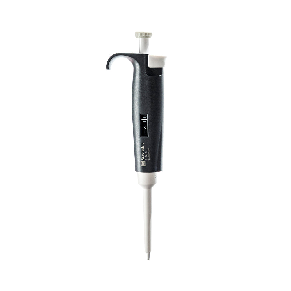 SPIP-20L: pipette (2-20 μL) (For 10μL, 10μL-Long Tips)