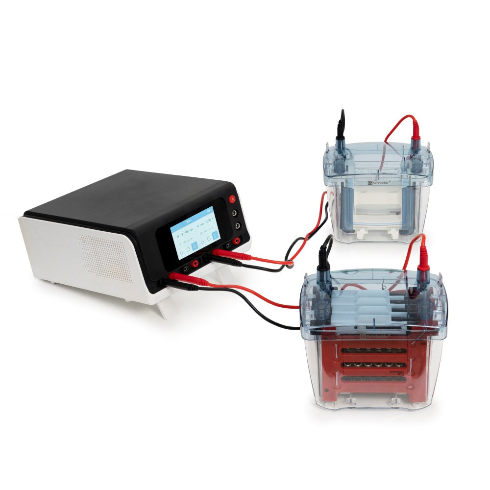BVE-4:Vertical Electrophoresis System (Split-type design, up to 4 gels simultaneously)