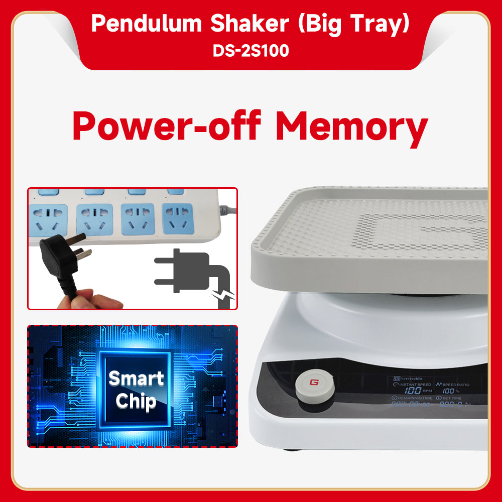 DS-2S100: Pendulum Shaker (Big Tray)