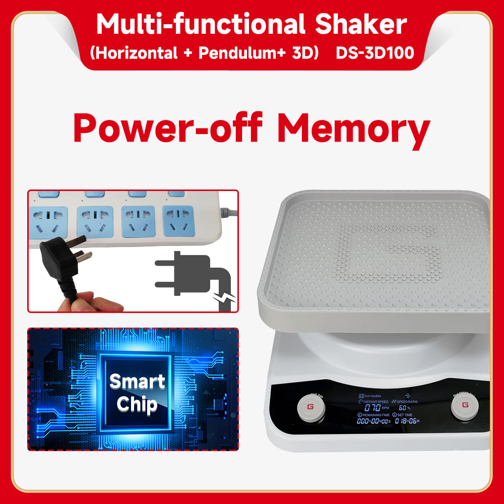 DS-3D100: Multi-function Shaker (Horizontal+Pendulum+3D)