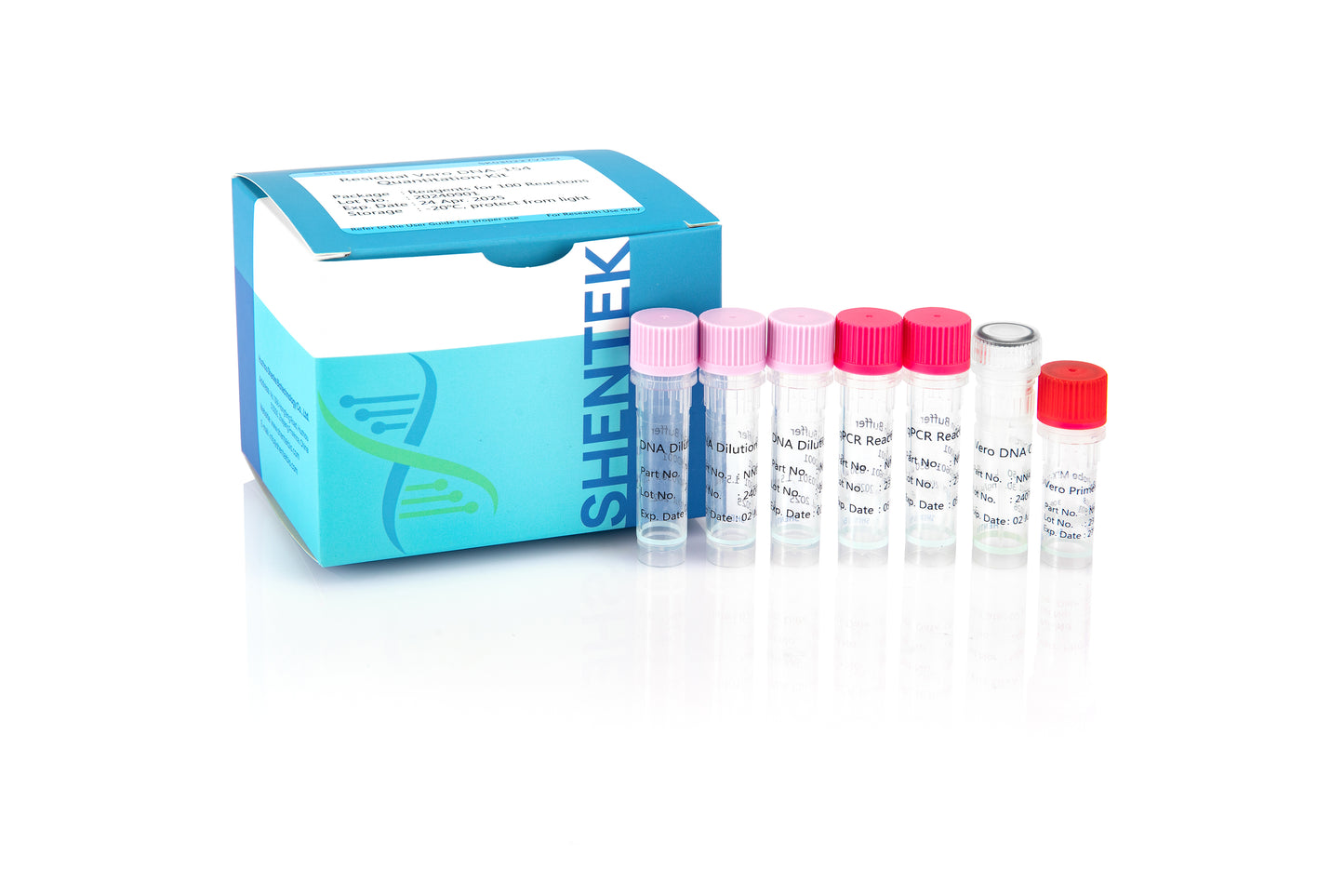 SK030204V100: SHENTEK® Residual Vero DNA Quantitation Kit, Validation report is available upon request