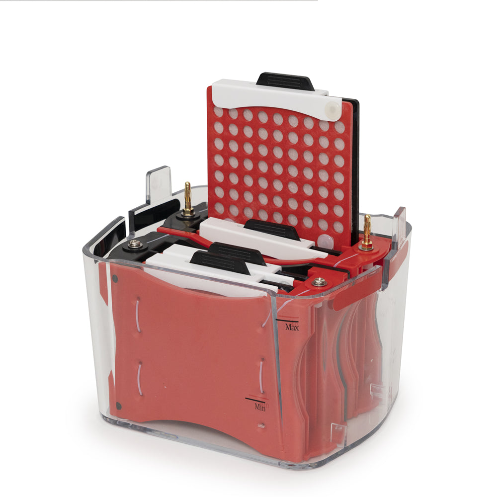 SVT-4: Transfer Electrophoresis System (Integrated, blotting 4 gels simultaneously)