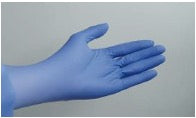 902001: Nest Nitrile Examination Gloves, Blue, 3 mil, powder free 100/pk, 1000/cs