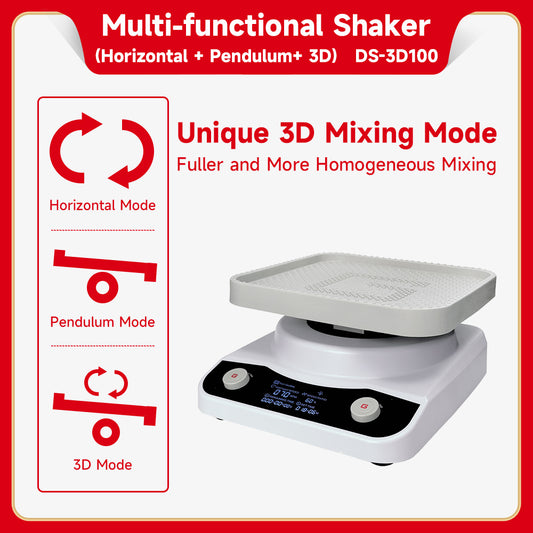 DS-3D100: Multi-function Shaker (Horizontal+Pendulum+3D)