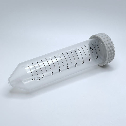 602051: 50ml Centrifuge Tube, bag/PS Rack, standard, sterile 25/pk, 500/cs