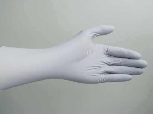 903011: Nitrile gloves with oats extractions, powder free, a patented coating recognized by the FDA as a skin protectant 100/pk, 1000/cs